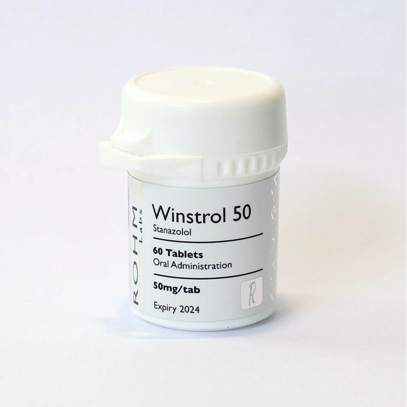 Rohm Winstrol Stanozol 60 x 50mg tabs