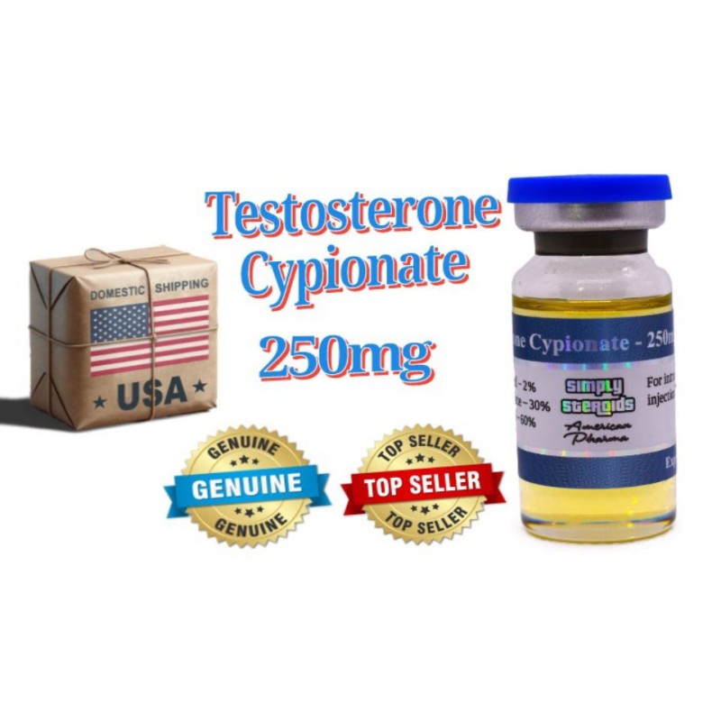 TESTOSTERONE CYPIONATE 250mg/ml - 10ml Vial