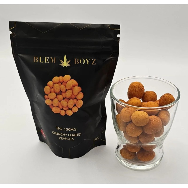 150mg THC-coated crunchy peanuts