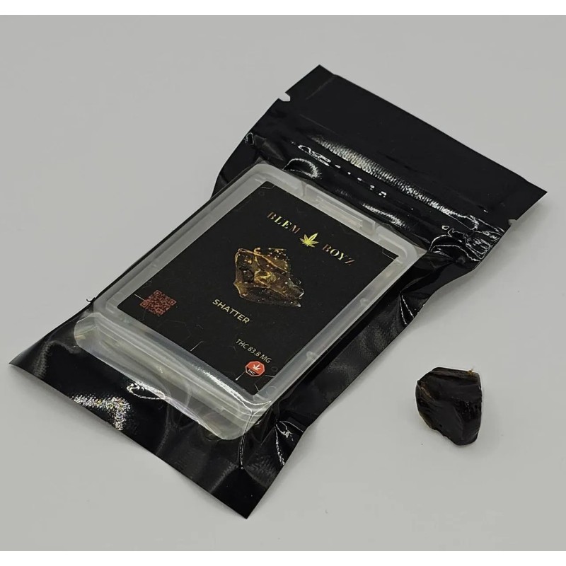 83.8% Impressive THC Shatter