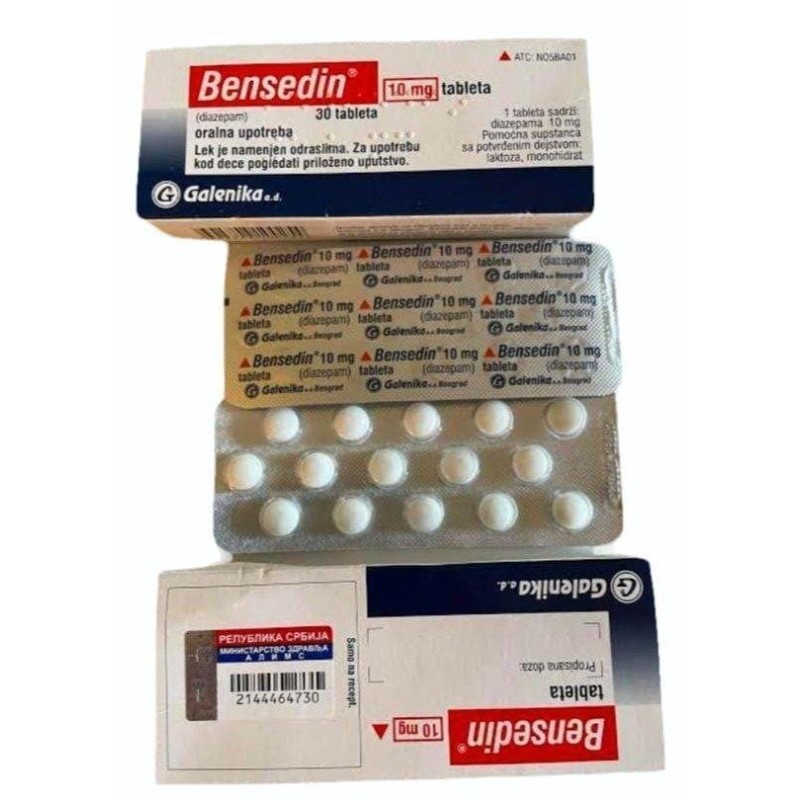 Galenika Bensedin / Diazepam 30tabs x 10mg