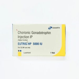 eutrig hcg pregnyl 5000iu vial with bac water